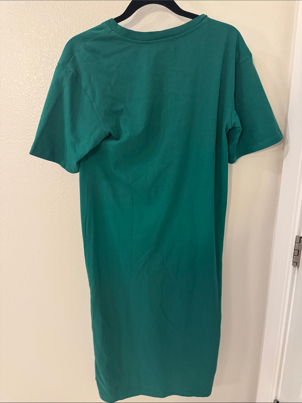 Green 'Vacation' Parrot Graphic Tee Dress - CELANDINE - Picture 6 of 6